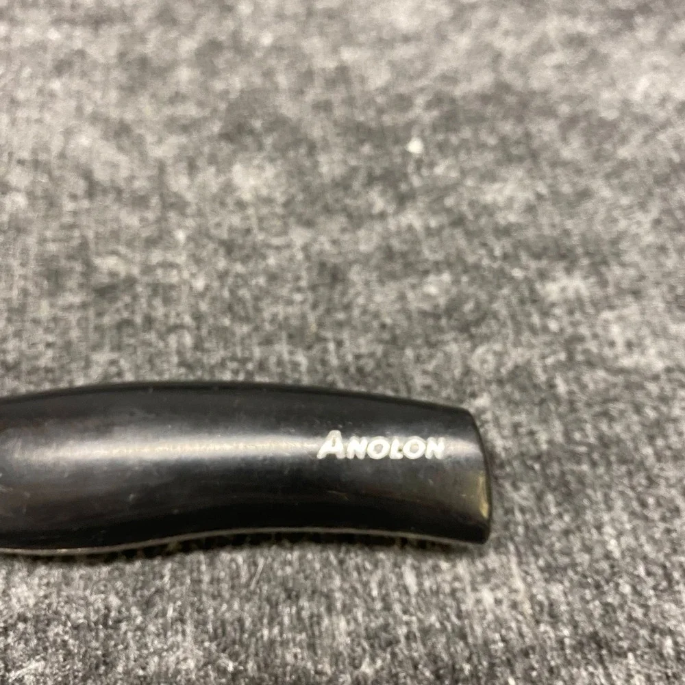 Anolon Classic 8 Inch Chef Knife Fully Forged High Carbon Steel Black Handle